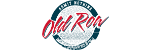 Old Row logo: A stylized crest featuring a shield with crossed oars, flanked by laurel wreaths, encapsulating a vintage aesthetic. Old Row captures the essence of classic American collegiate experiences through its clothing and lifestyle products.