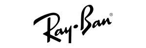Ray-Ban logo: Iconic Ray-Ban logo featuring stylish, bold typography. Ray-Ban's signature styles, such as the Aviator and Wayfarer, have left an indelible mark on the fashion world. The brand has become synonymous with high-quality sunglasses.