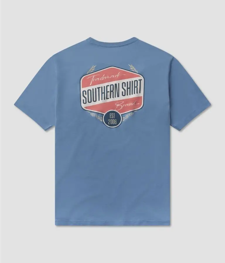 Blue Southern Shirt graphic t-shirt with retro design, perfect for casual outings in Destin.