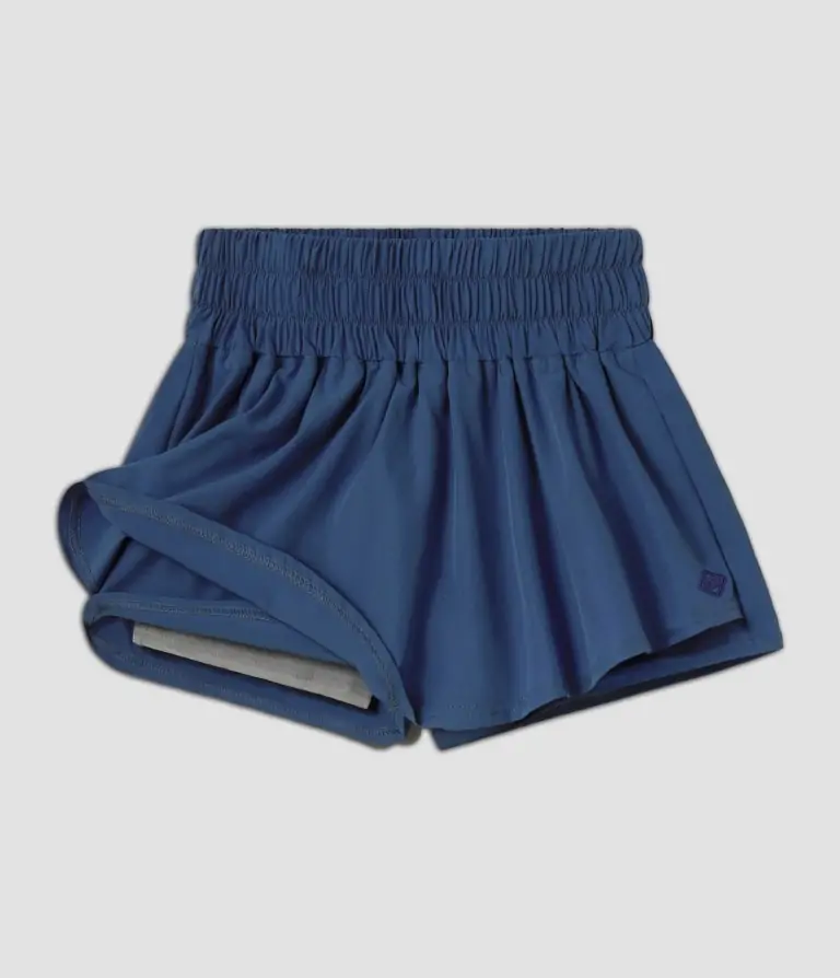 Navy Southern Shirt athletic shorts, perfect for active lifestyles and beach activities in 30A.