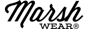 Marsh Wear logo, representing high-quality outdoor apparel designed for fishing and coastal adventures in Panama City Beach, Destin, and 30A.