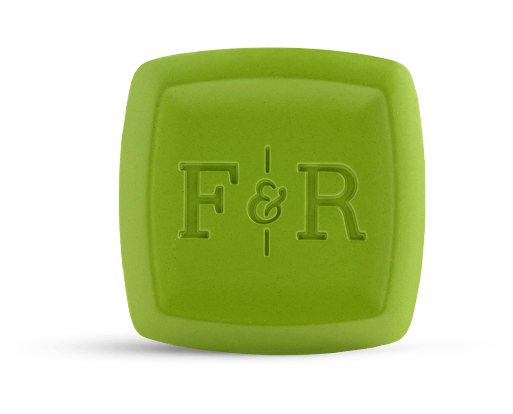 A vibrant and lively green cologne bar, perfect for those who love the fresh and invigorating atmosphere of the Florida Panhandle's coastal lifestyle.