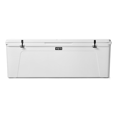 Large-capacity white YETI Tundra 350 cooler, ideal for group gatherings at Fort Walton Beach or fishing excursions along the Florida Panhandle.