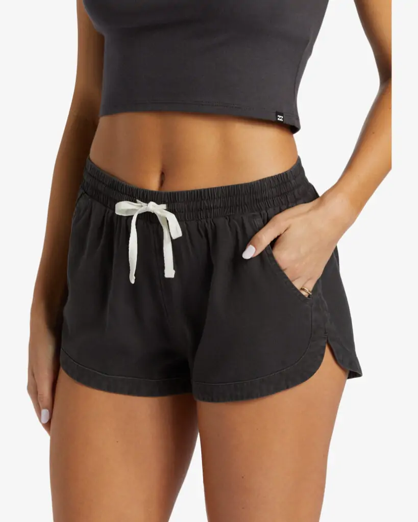 Billabong women's shorts offering a relaxed fit, perfect for casual beach days in Panama City Beach.